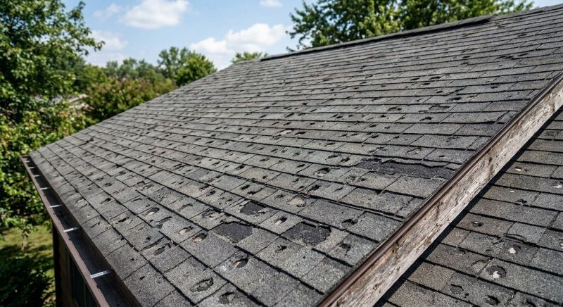 Hail Damage Roof Repair in Russia, OH