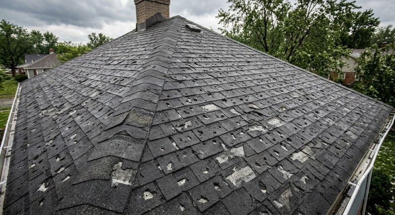 Hail Damage Roof Repair in Urbana, OH