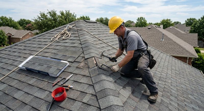 Hip Roof Shingle Replacement in Troy, OH