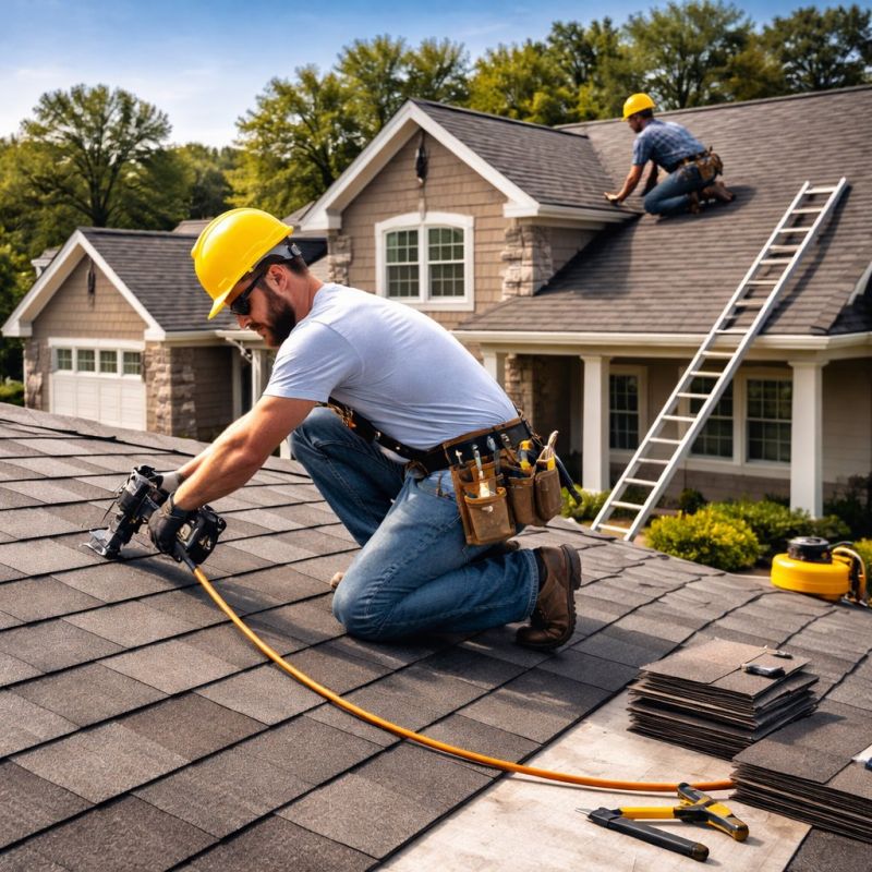 House Roof Installation in Miami County, OH