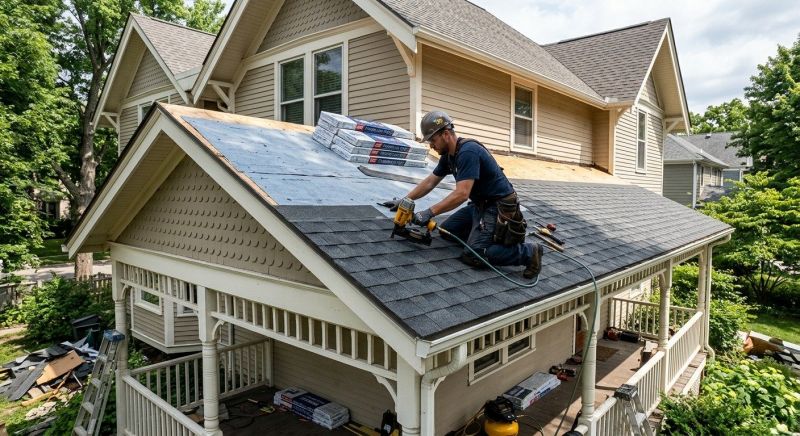House Roof Installation in New Lebanon, OH