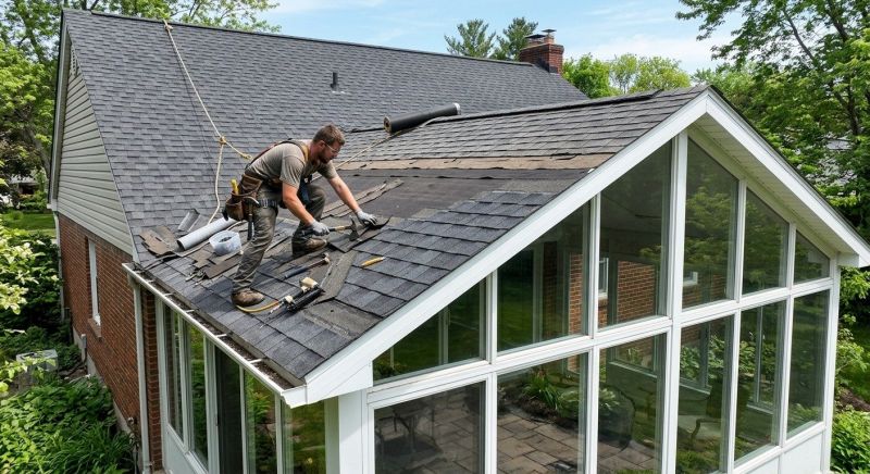 House Roof Repair in Urbana, OH