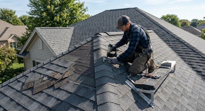 House Shingles Repair in Troy, OH