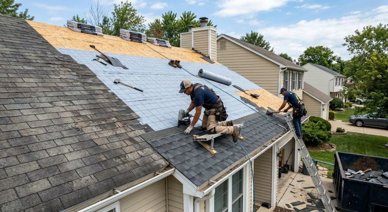 House Shingles Repair in Troy, OH
