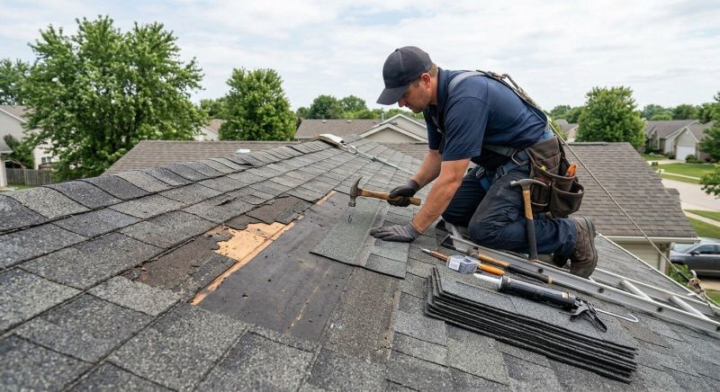 House Shingles Repair in Troy, OH