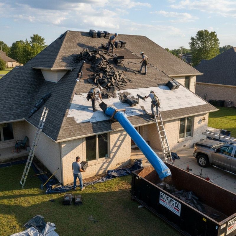 Leaky Roof Replacement in Troy, OH