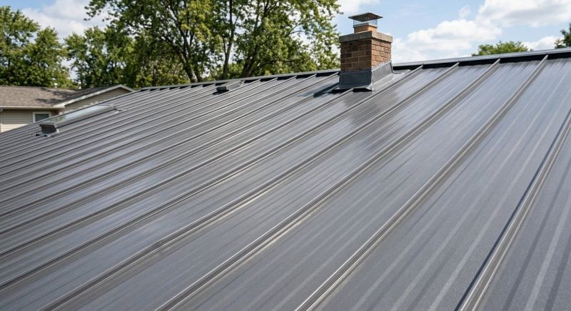 Metal Roof Coating Installation in Troy, OH