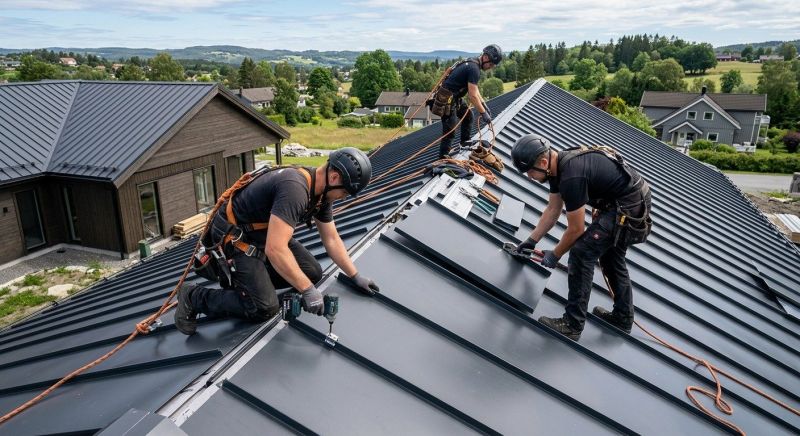 Metal Roof Installation in Englewood, OH