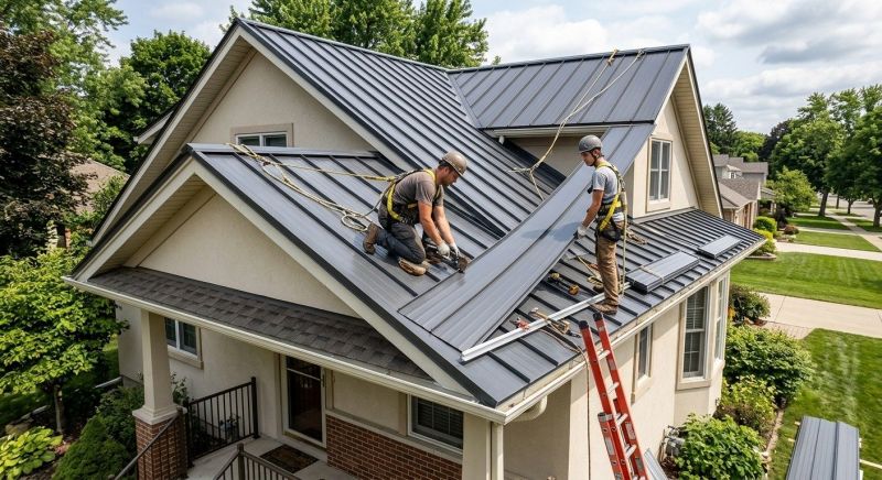 Metal Roof Installation in Englewood, OH