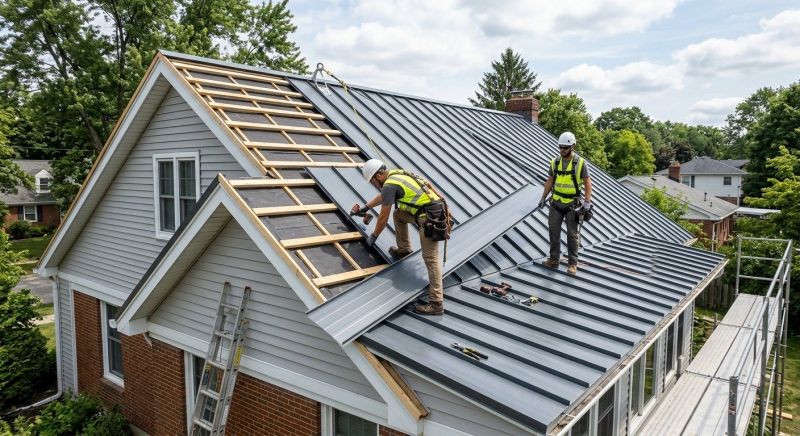 Metal Roof Installation in Medway, OH