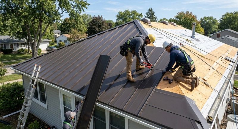 Metal Roof Installation in Piqua, OH