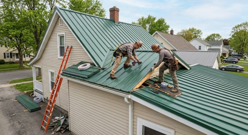 Metal Roof Repair in Piqua, OH