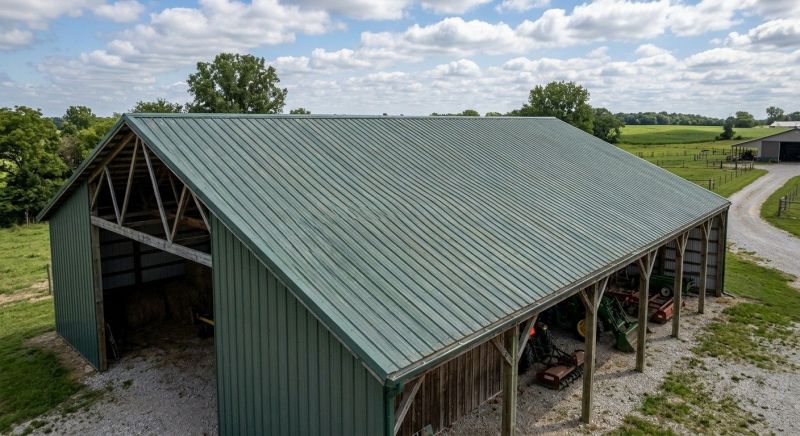 Pole Barn Roof Repair in Fairborn, OH