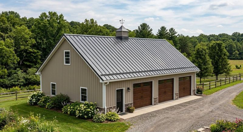 Pole Barn Roof Repair in Medway, OH