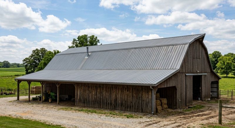 Pole Barn Roof Repair in Russia, OH