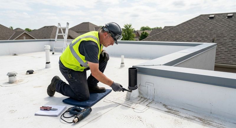 Pvc Roof Inspection in Troy, OH