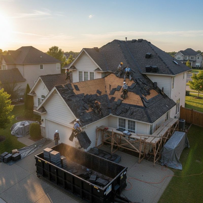 Residential Roof Replacement in Russia, OH