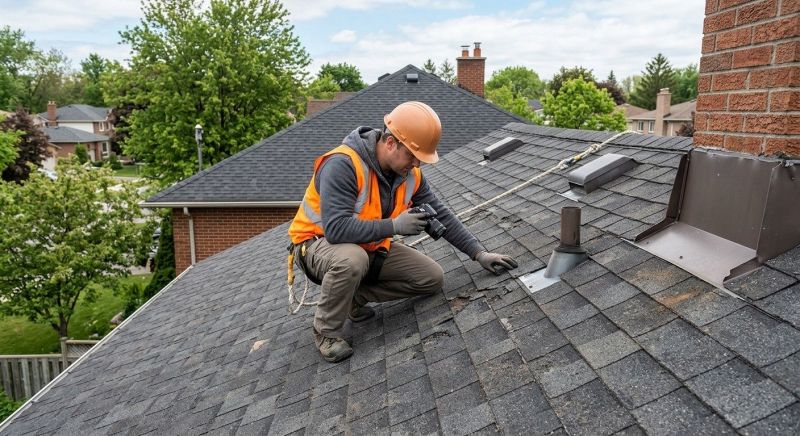 Roof Damage Inspection in Clayton, OH