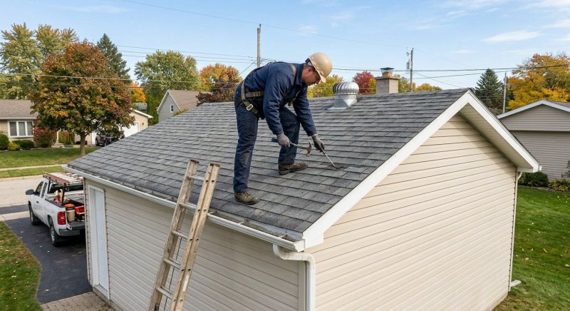 Roof Damage Inspection in Urbana, OH