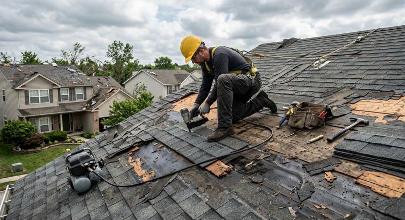 Roof Damage Repair in Brookville, OH
