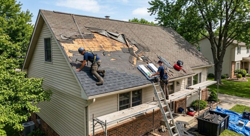 Roof Damage Repair in Miami County, OH