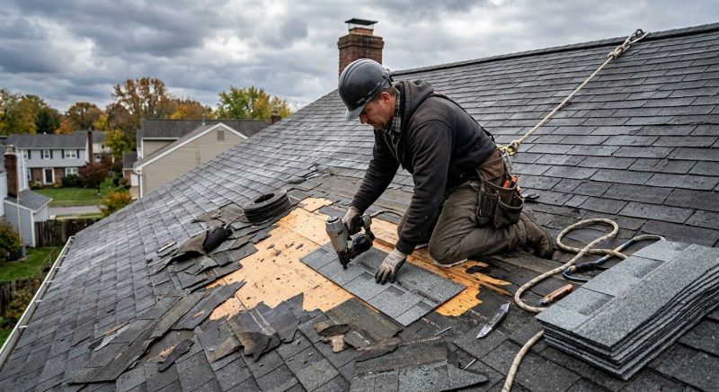 Roof Damage Restoration in West Milton, OH