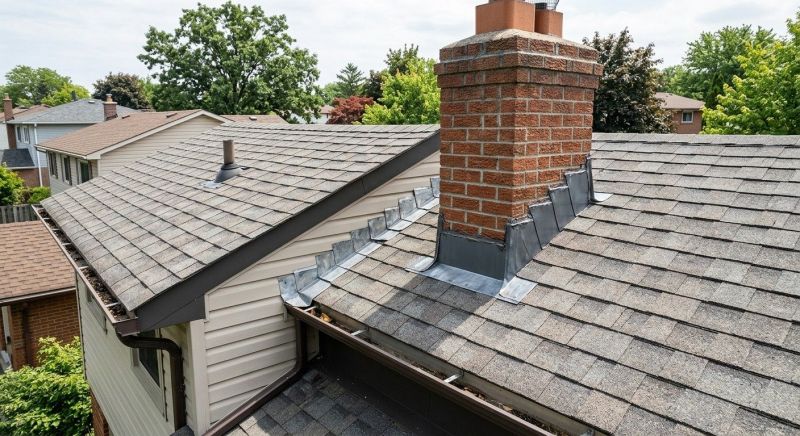 Roof Flashing Installation in New Lebanon, OH