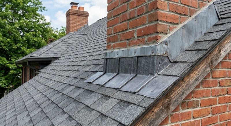 Roof Flashing Installation in Tipp City, OH