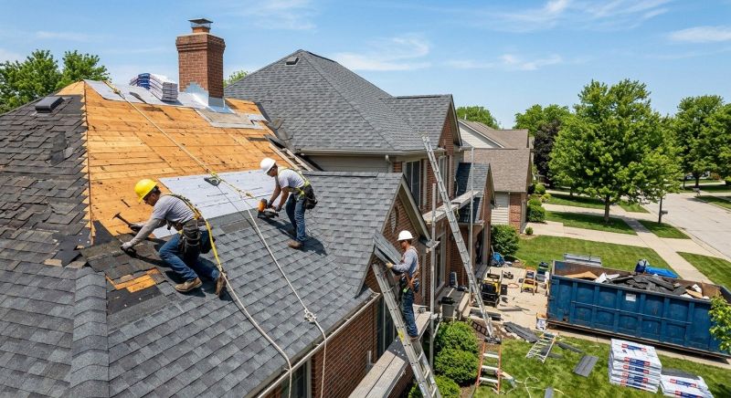 Roof Reshingling in Troy, OH