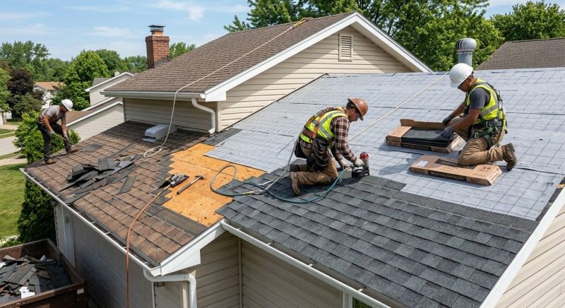 Roof Shingle Replacement in Troy, OH