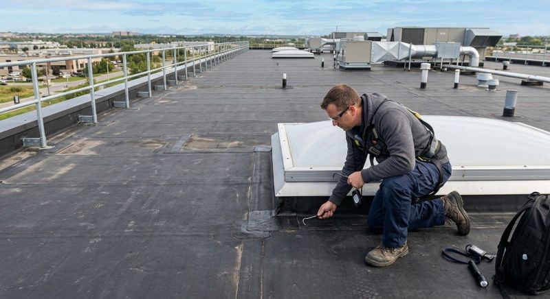 Rubber Roof Inspection in Troy, OH