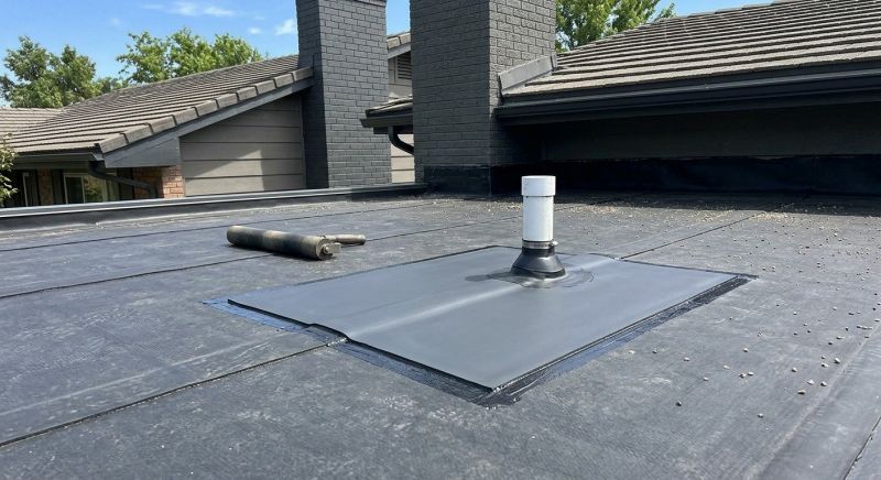 Rubber Roof Repair in Russia, OH