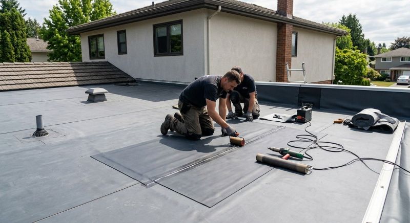 Rubber Roof Repair in Springfield, OH