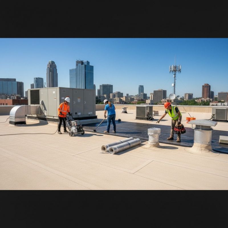 Single Ply Roof Repair in Yellow Springs, OH