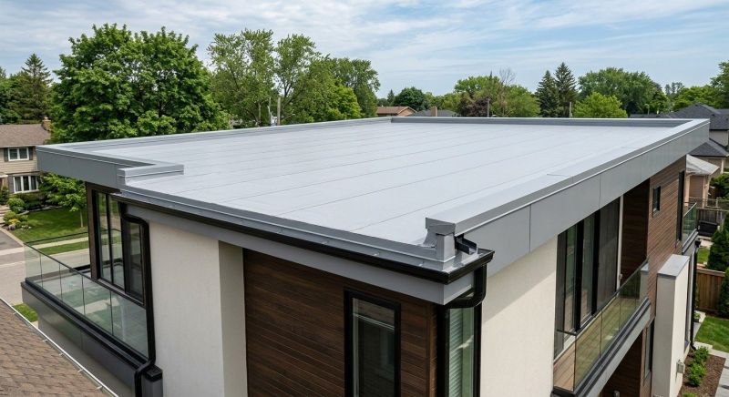 Single Ply Roof Replacement in New Lebanon, OH