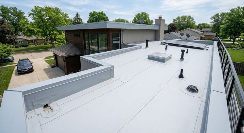 Single Ply Roof Replacement in Russia, OH