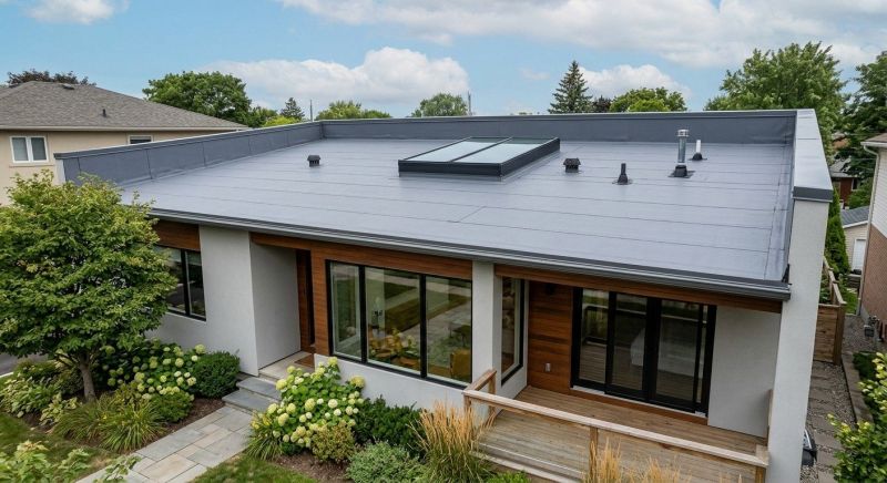 Single Ply Roof Replacement in Russia, OH