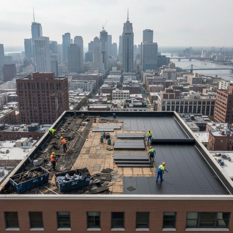 Single Ply Roof Replacement in Springfield, OH