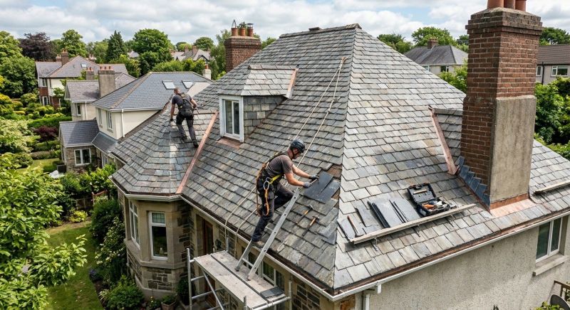 Slate Roof Maintenance in Troy, OH