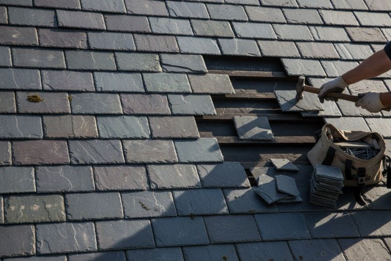 Slate Roof Repair in Russia, OH