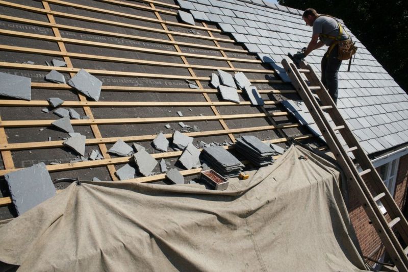 Slate Roof Replacement in Tipp City, OH