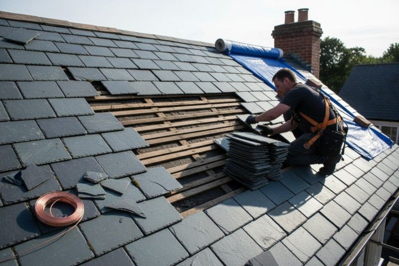 Slate Shingles Repair in Yellow Springs, OH