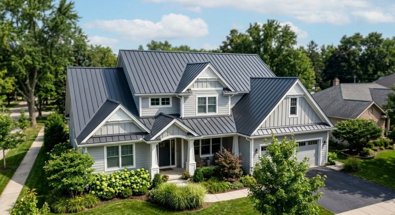 Steel Roof Replacement in Shelby County, OH