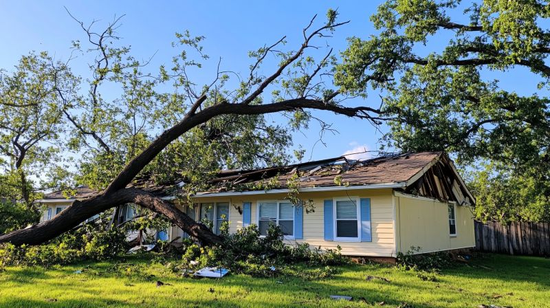 Storm Damage Roof Repair in Troy, OH
