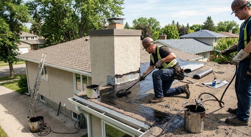 Tar And Gravel Roof Repair in New Carlisle, OH