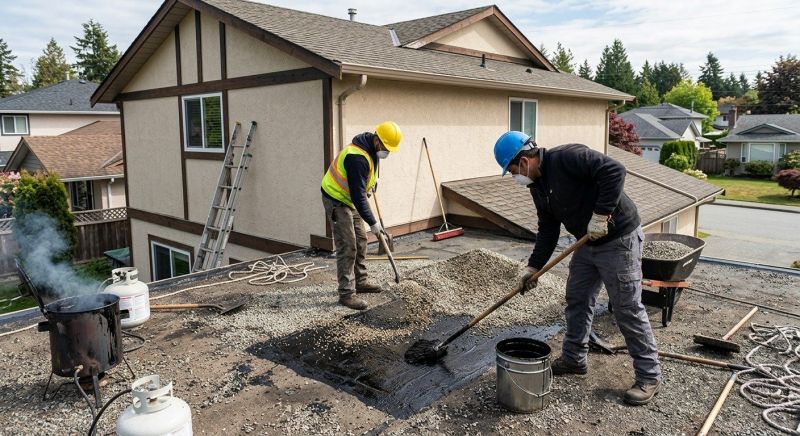 Tar And Gravel Roof Repair in Urbana, OH