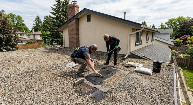 Tar And Gravel Roof Repair in Vandalia, OH