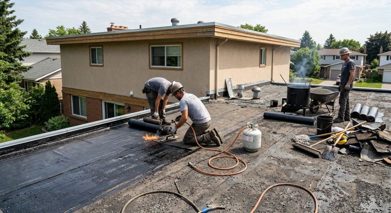 Tar Roof Repair in Greene County, OH