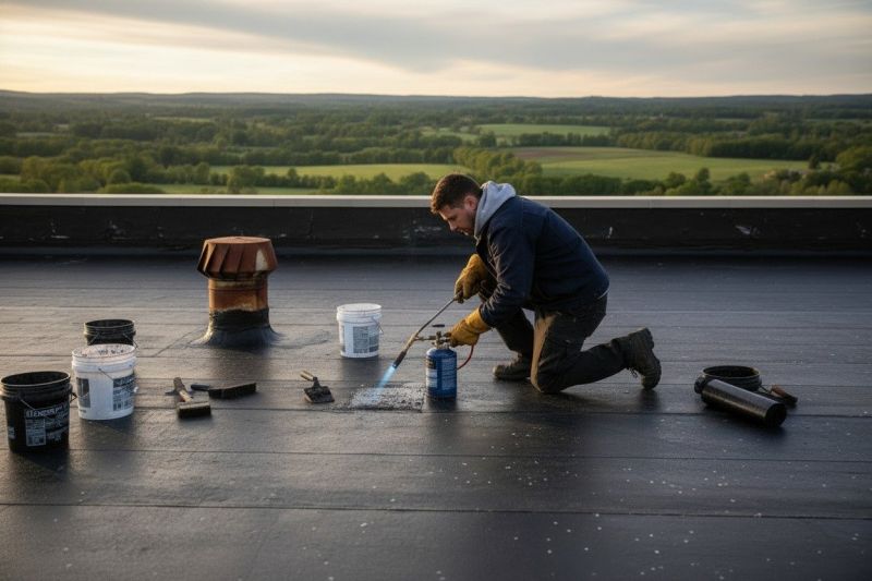 Tar Roof Repair in Sidney, OH