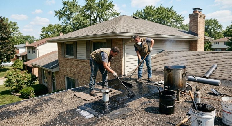 Tar Roof Repair in West Milton, OH